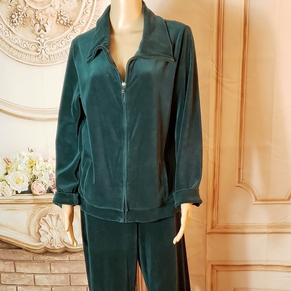 Talbots sweat pants size M and jacket size L
